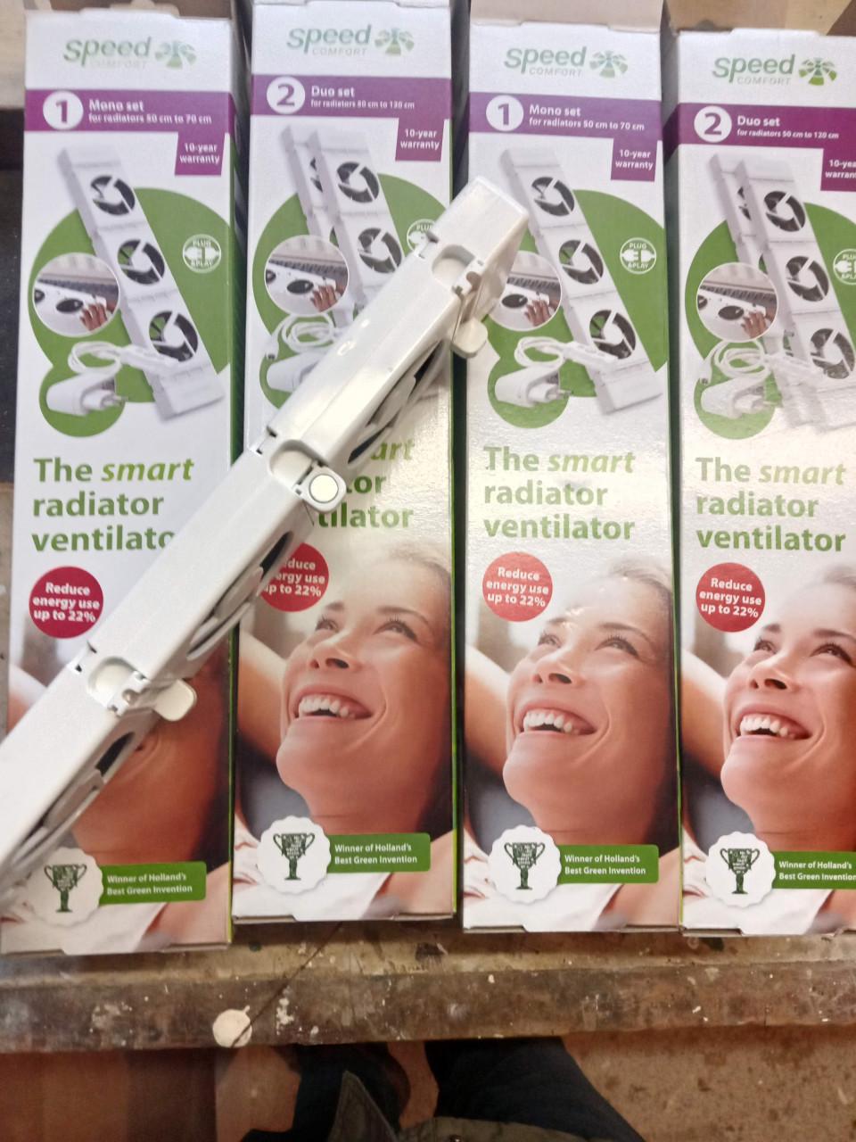 Speedcomfort radiatorventilatoren