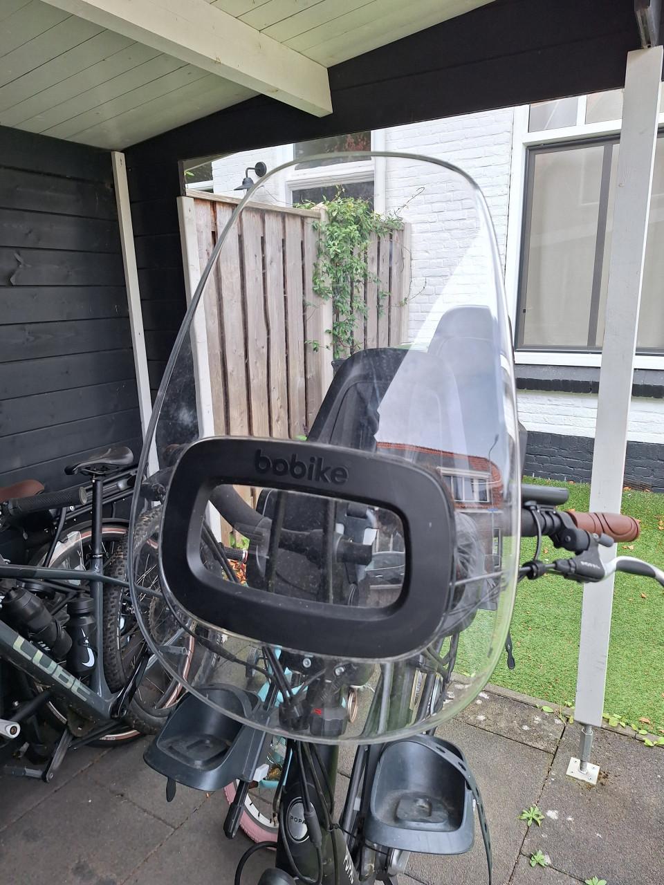Bobike voorzitje + windscherm