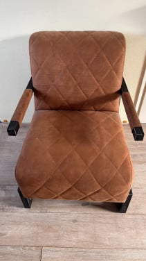 Stoere heerlijk zittende fauteuil