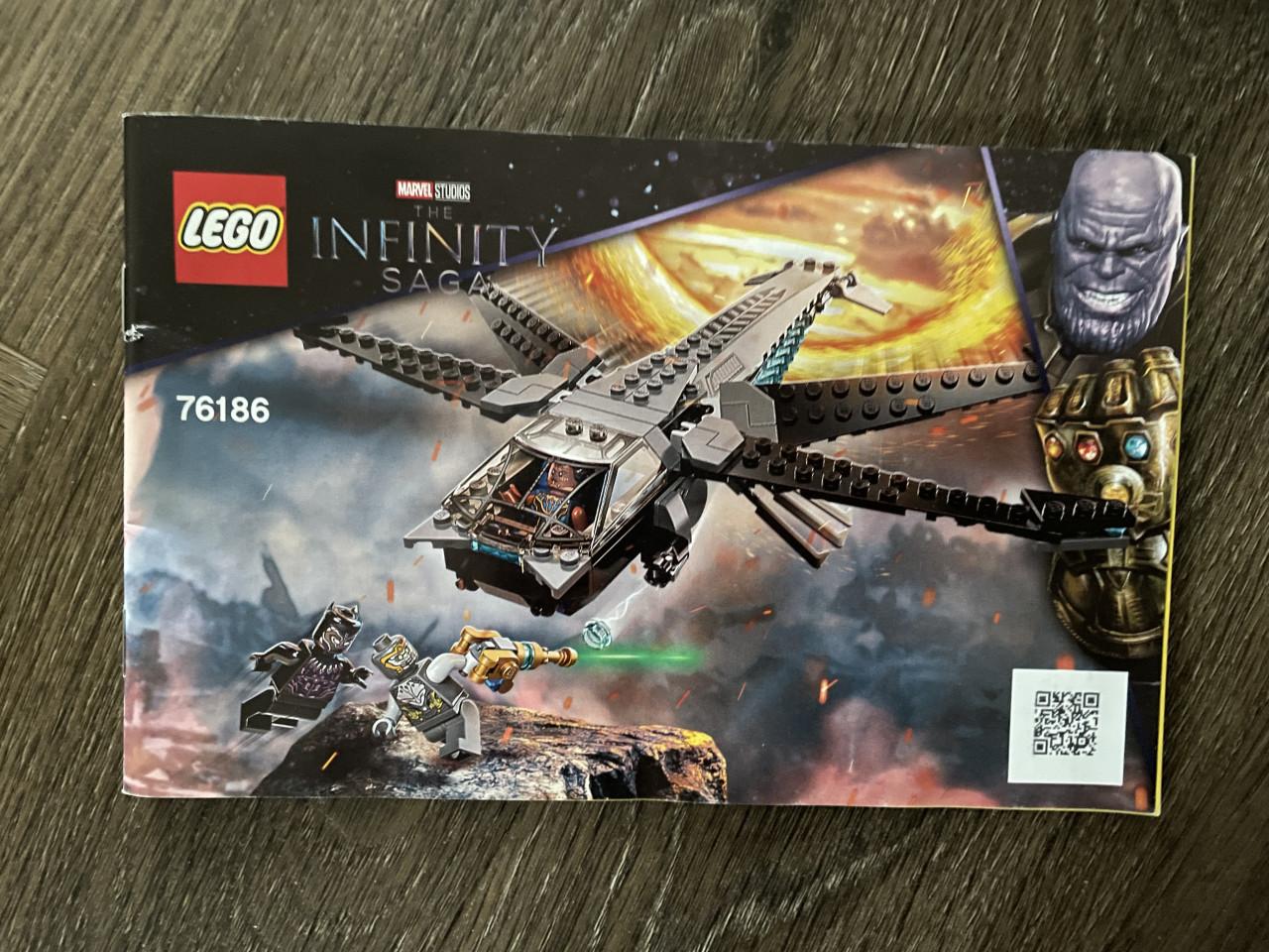 Lego Marvel super helden: Black panther dragon flyer 76186
