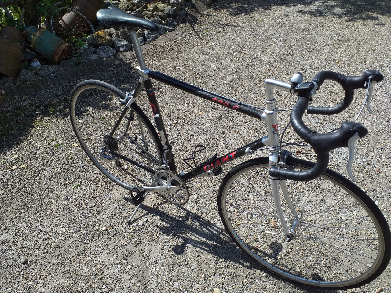 ""CADEX RACEFIETS, vintage gemaakt van aluminium en carbon""