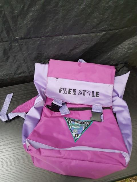 Rugtas roze / paars Freestyle