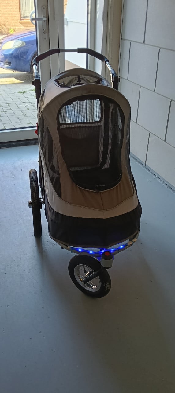 Honden fiets- wandelwagen
