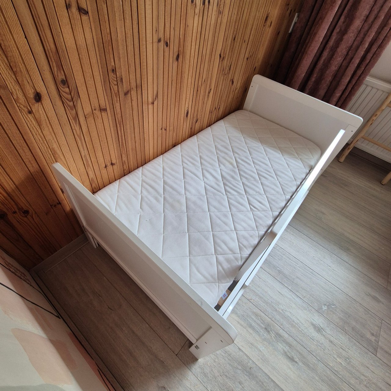 Evolutif Aurore meegroeibed matras + Aerosleep matrasbeschermer.