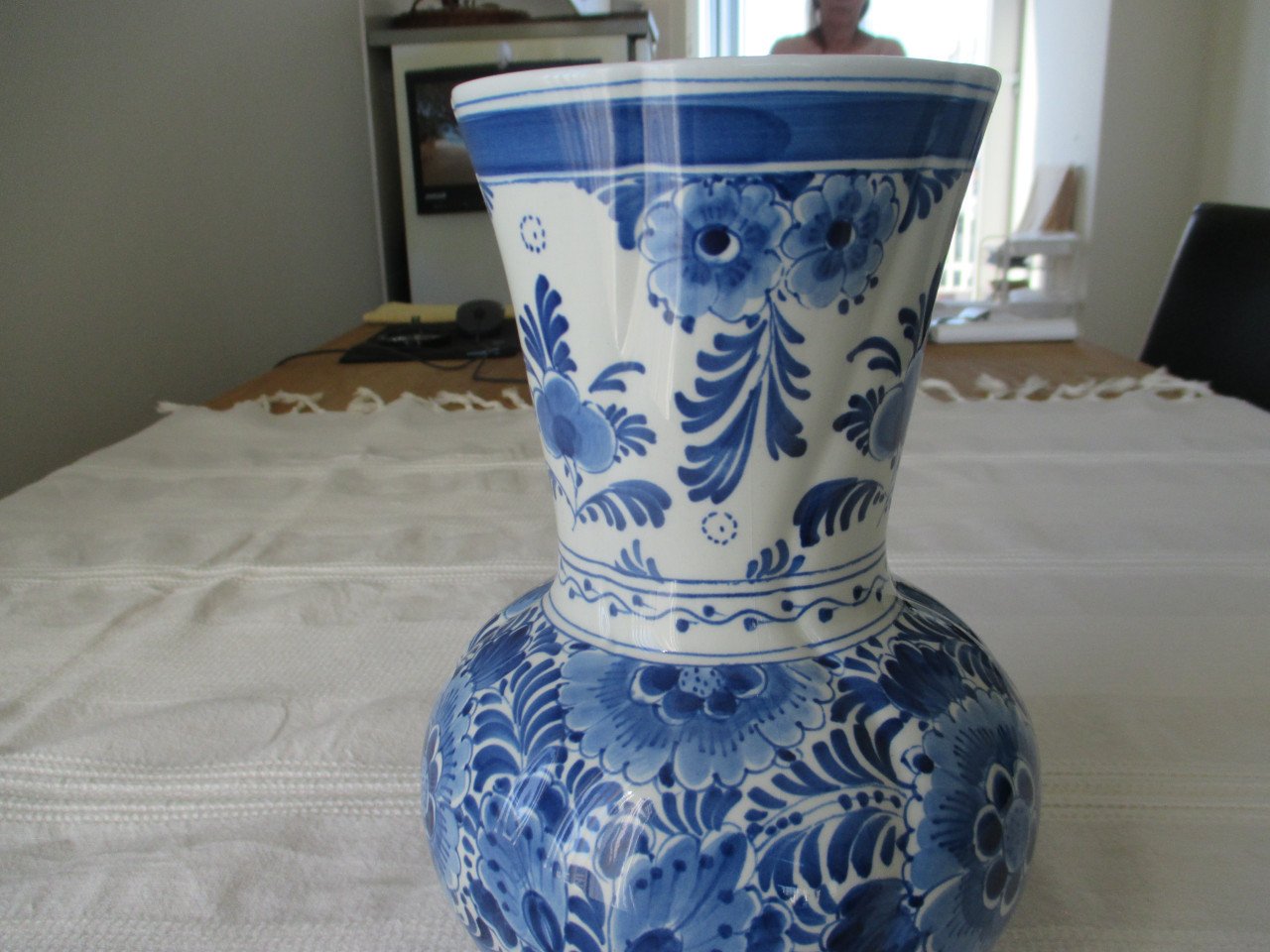 Zeer Mooie Delftsblauwe Buikvaas ( De Porceleyne Fles )
