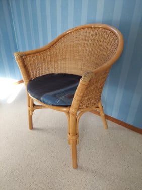 Rotan stoel
