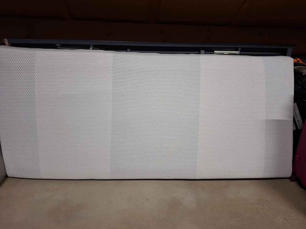 Ikea Malm 1 persoonsbed met lades wit