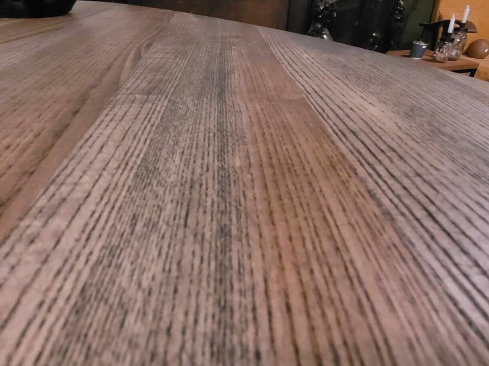 Ovale eetkamer tafel