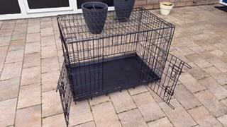 Bench voor middelgrote hond.