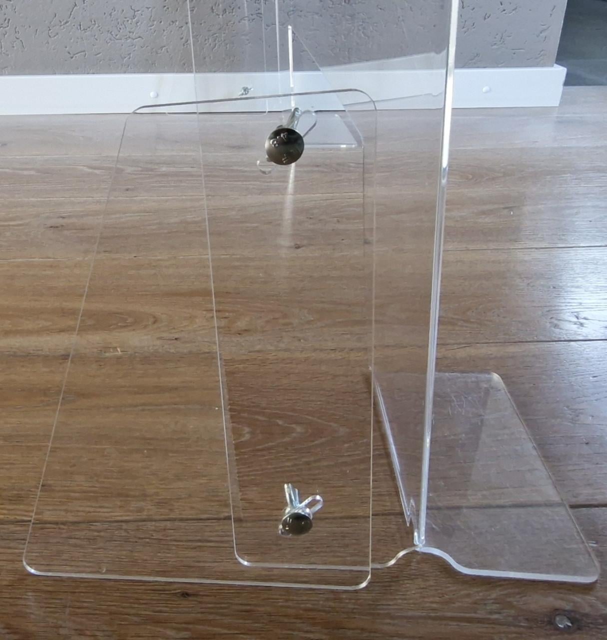 Coronascherm / spatscherm plexiglas
