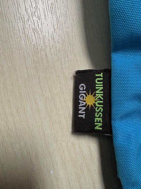 Tuinstoel kussens 2x blauw