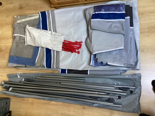 Voortent caravan kip sunline EK 36