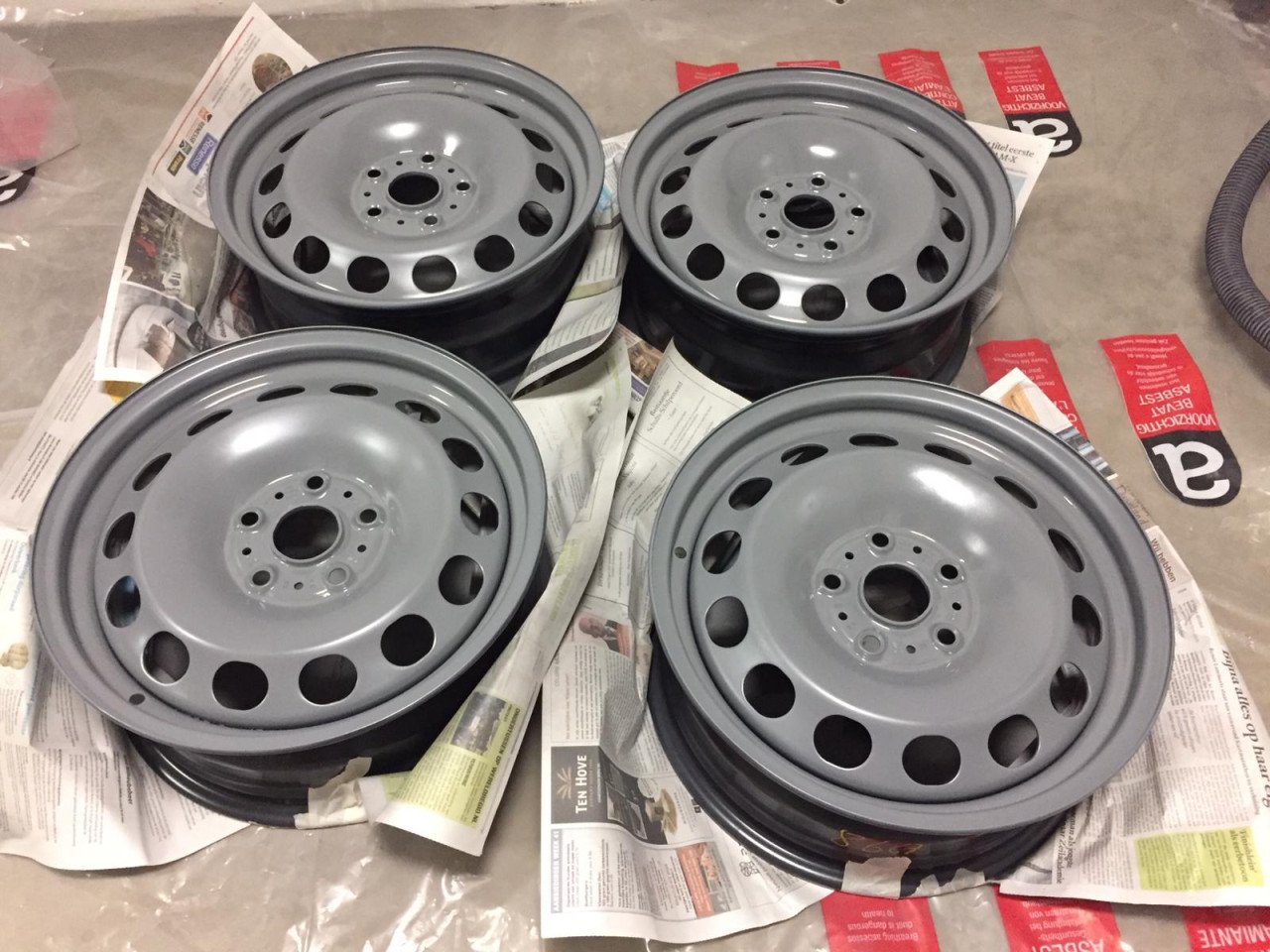 Winterwielen tbv VAG - 205/55/16
