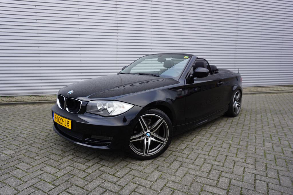 BMW 1 Serie cabrio 118i high executive climate / cruise / leder / stoelverw