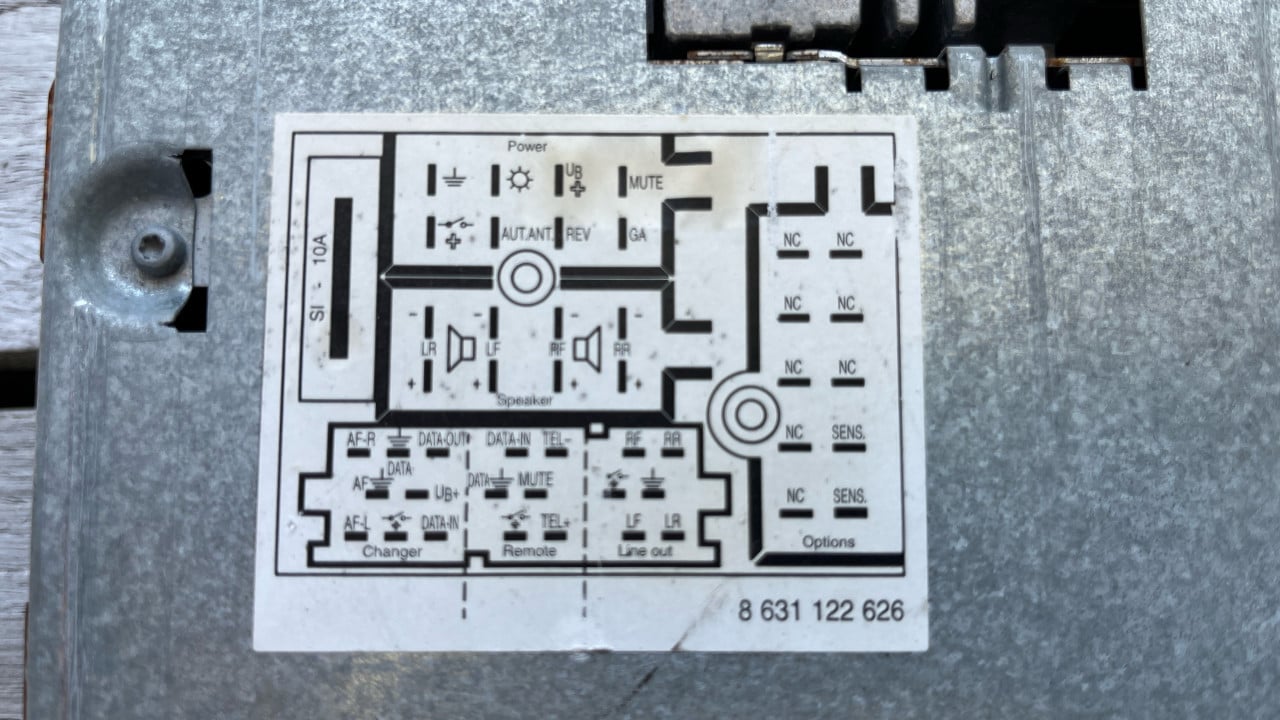 Autoradio Navigatie Blaupunkt Travelpilot E1