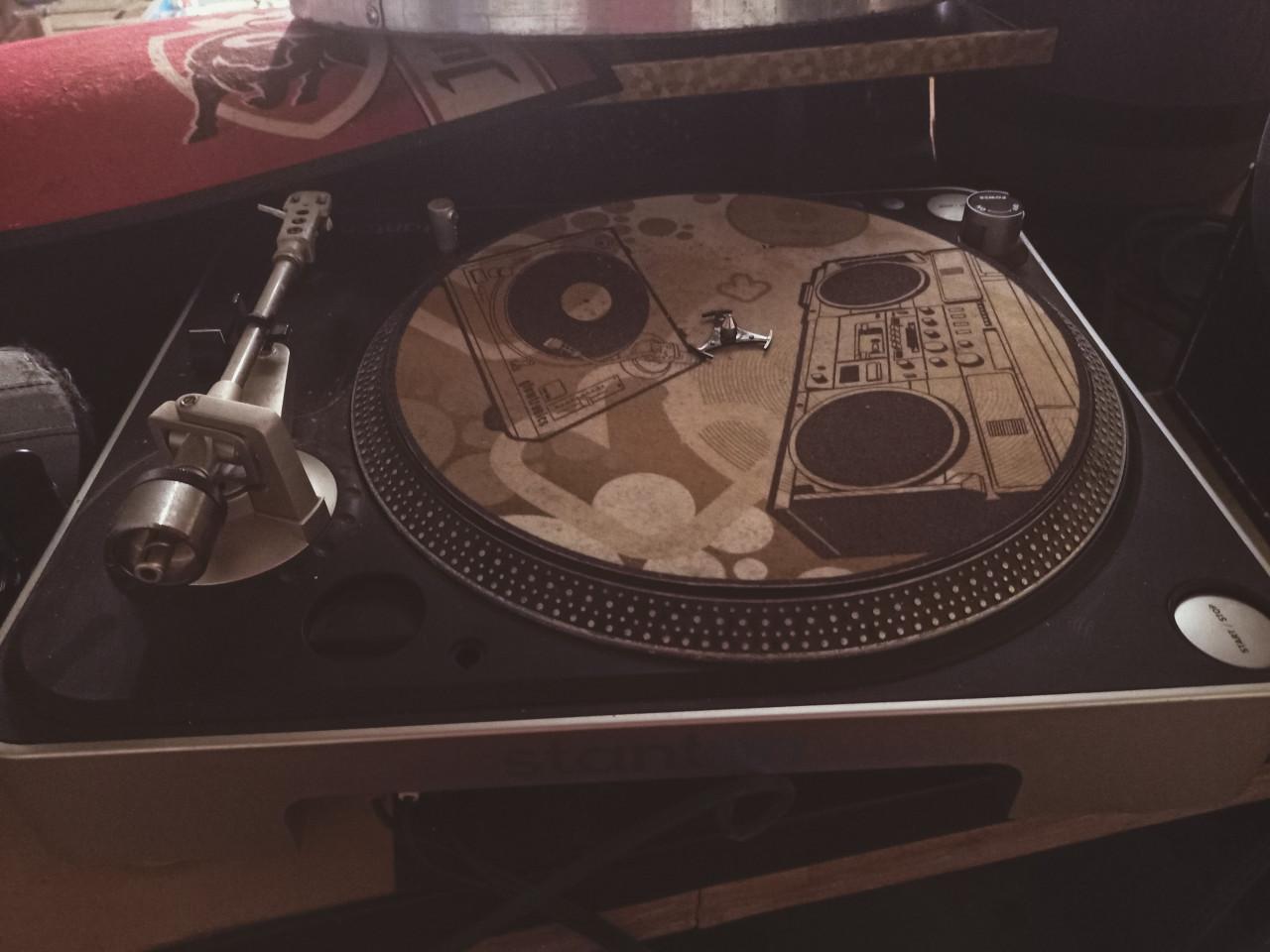 2 platenspelers + LP's