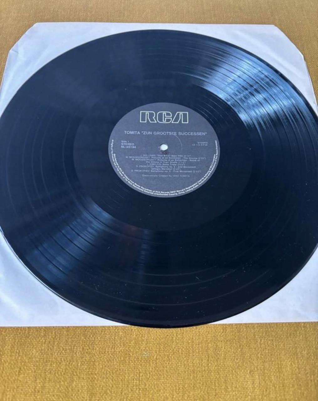 Tomita - Zijn Grootste Successen - dubbel LP