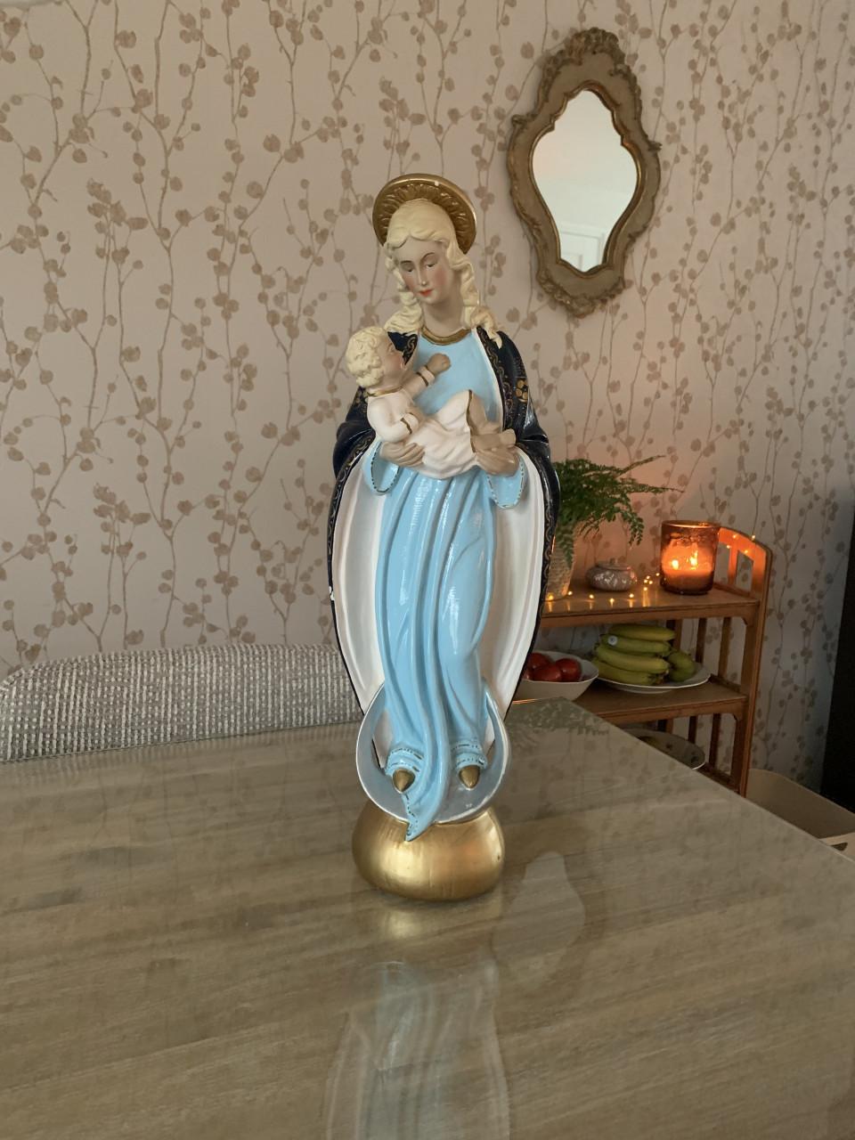 ✨Schitterend Beeld van Maria en Kindje Jezus✨