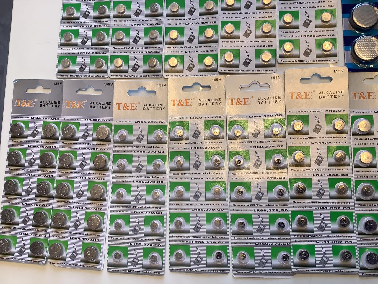 Partij diversen batterijen voor bodemprijsje (partij 15)