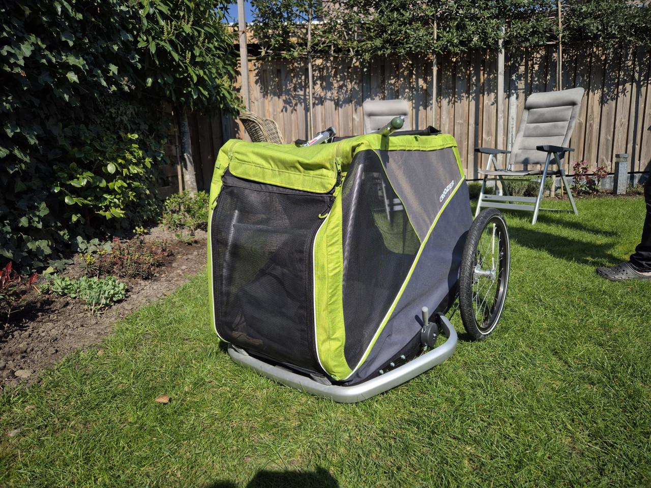 Fietskar voor de hond