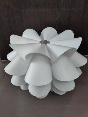 IKEA Knappa lampenkap wit