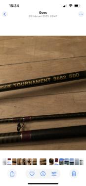 Te koop silstar traverse x tournament 5 meter strand hengel