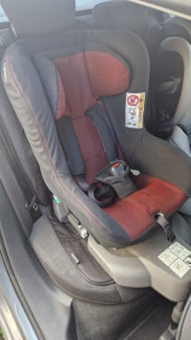 Audi kinderzitje met ISOfix basis en maxicosi