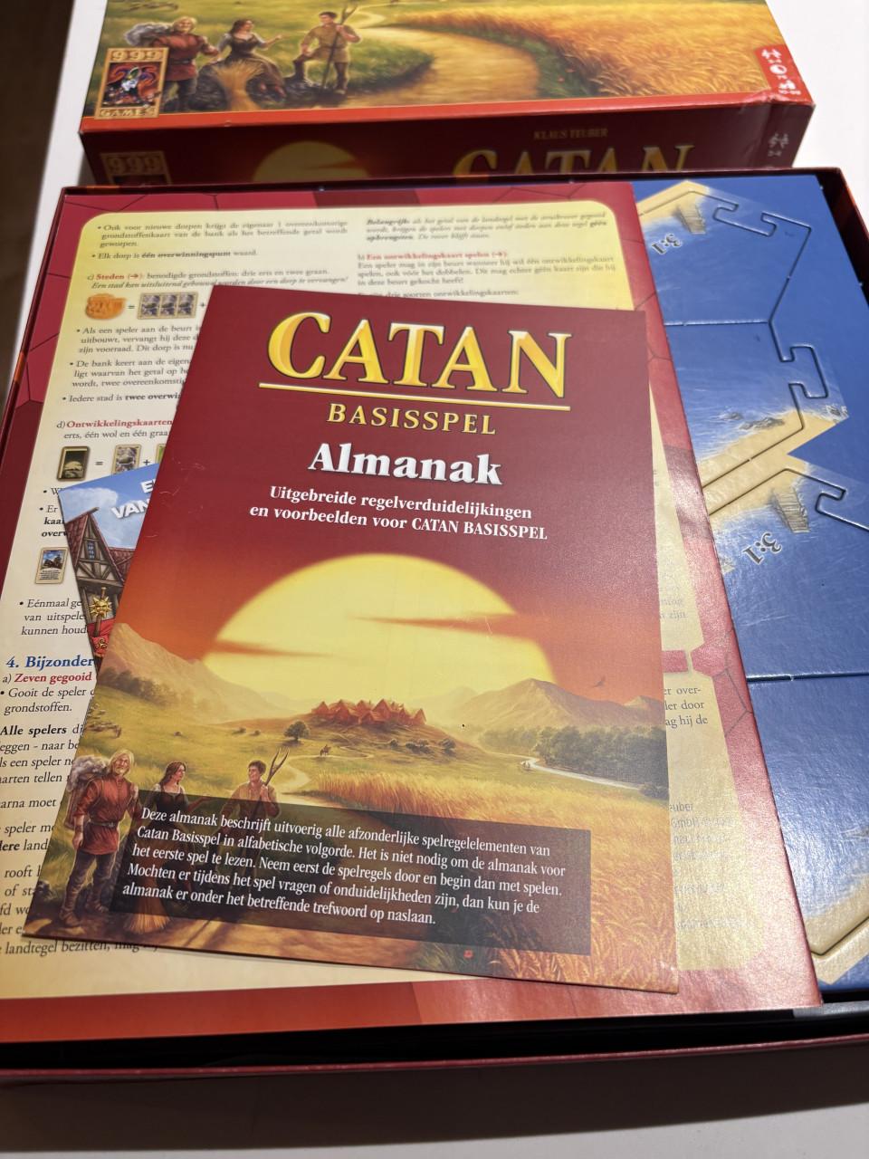 Catan basisspel nieuw