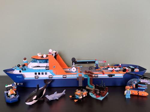 Lego City poolonderzoek boot 60368