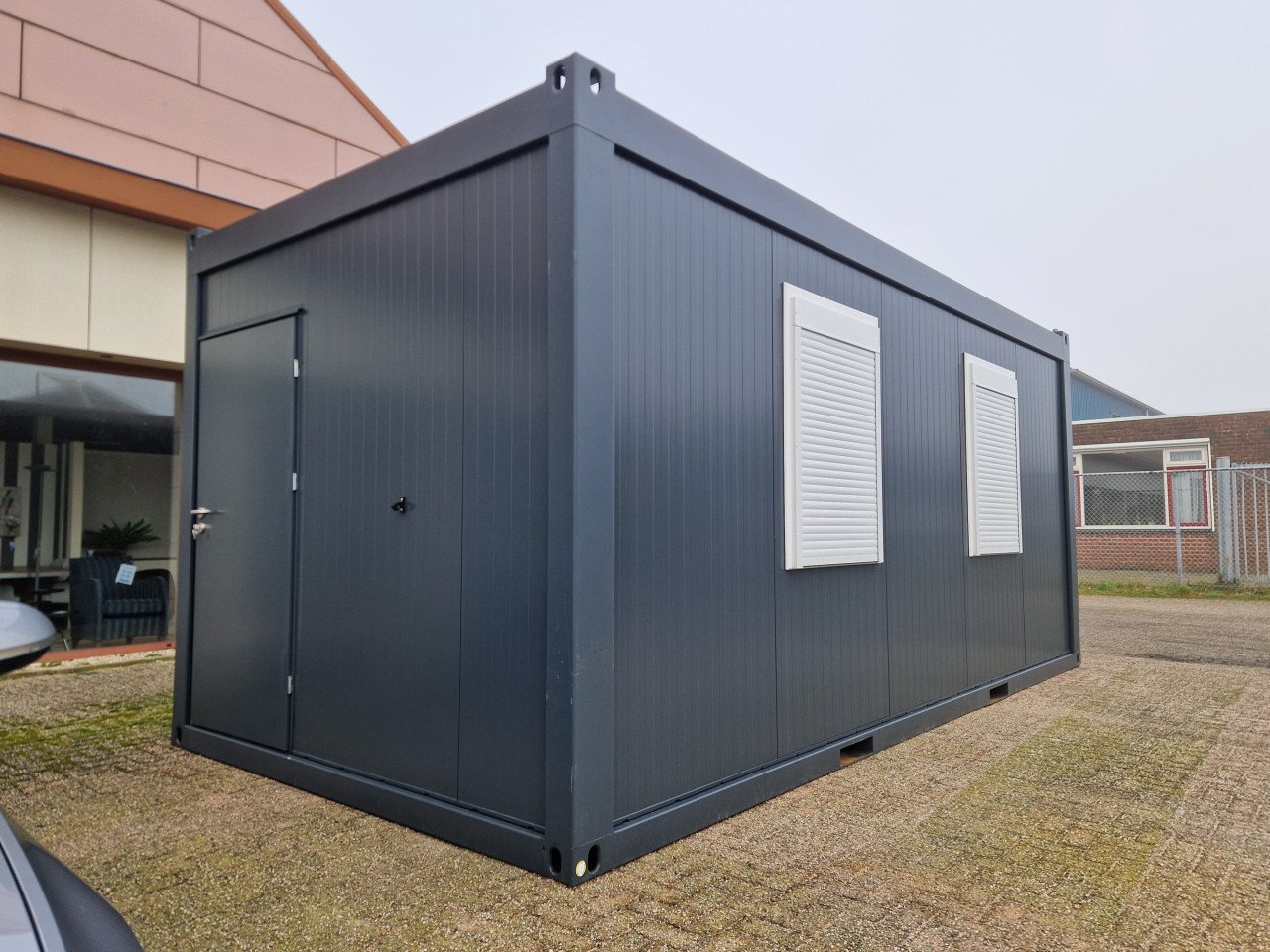 Nieuwe 6x3m kantoorunit / bouwkeet / schaftkeet / woonunit