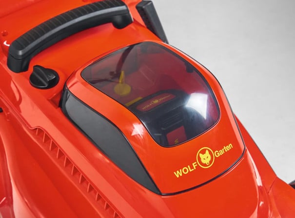 Wolf Garten accu grasmaai machine
