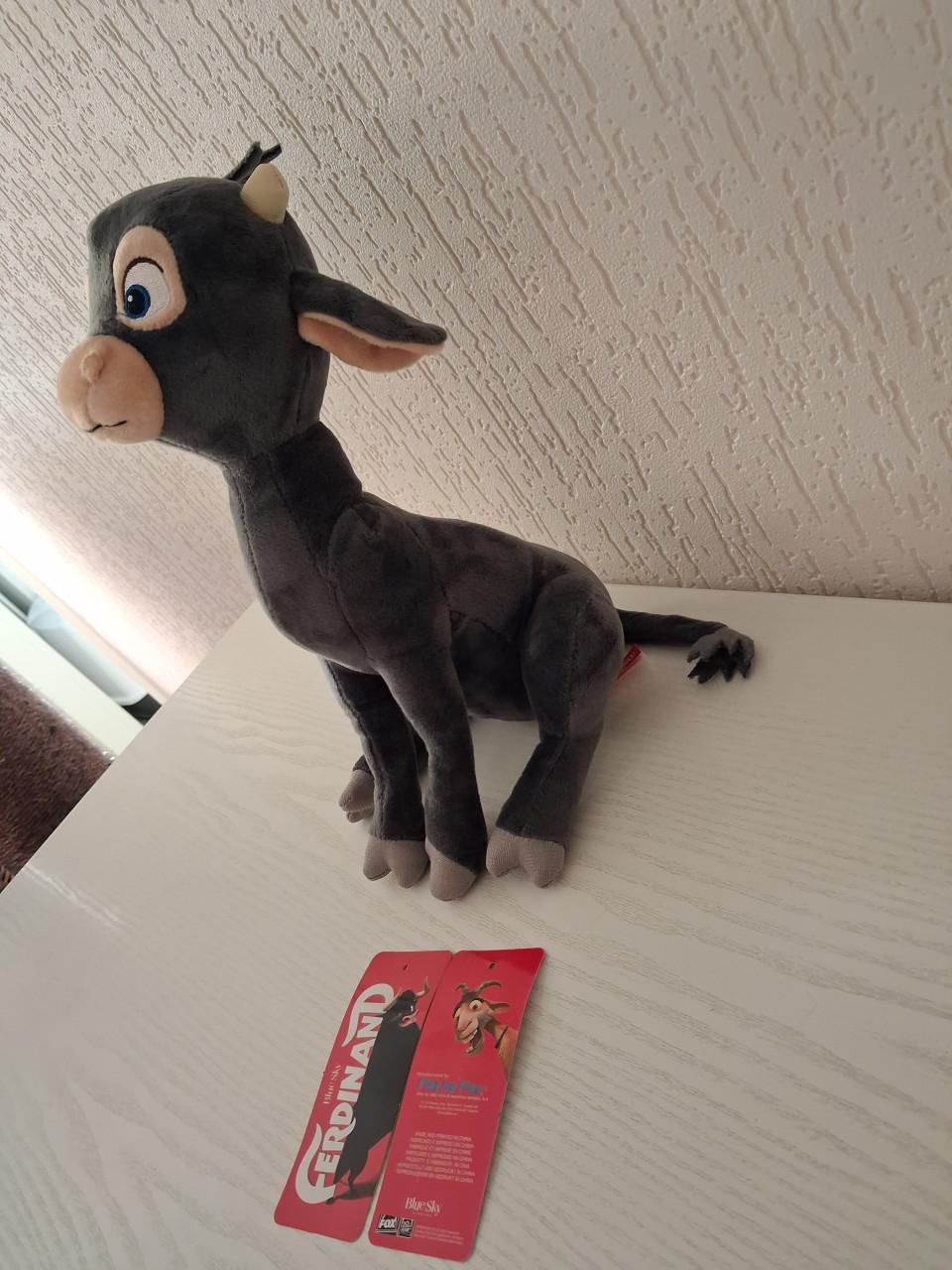 Ferdinand stier kalf knuffel disney