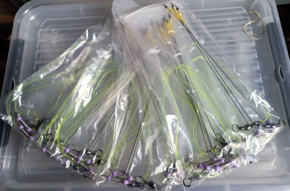 Ook nog wat onderlijnen met verenstaal afhouders.