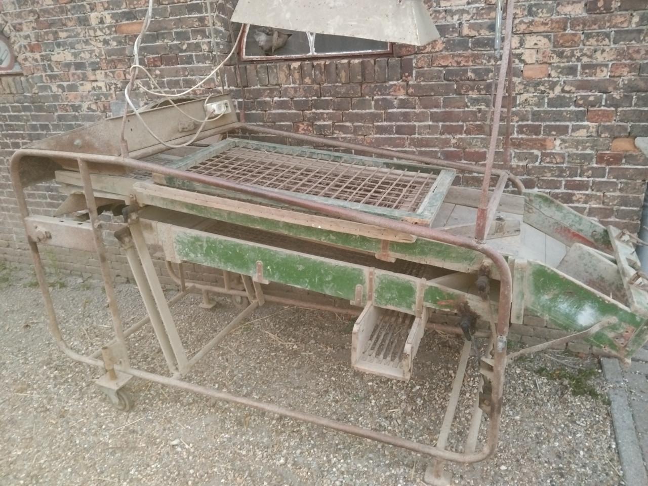 Aardappel sorteer machine