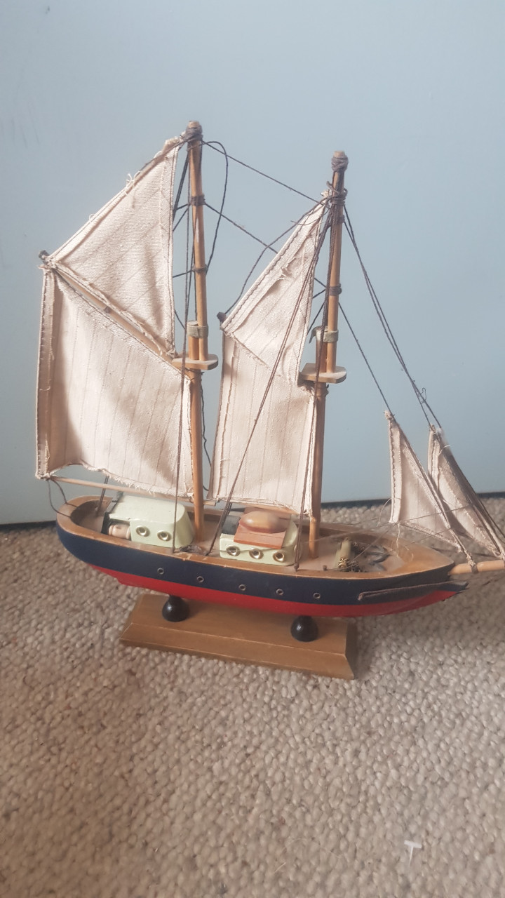 Model zeilbootje