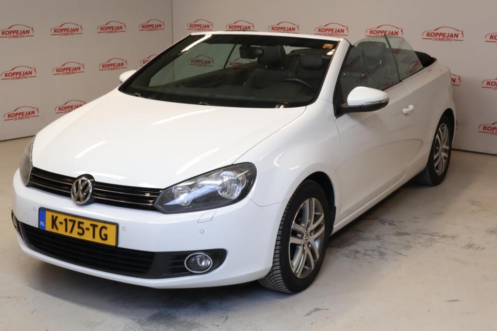 Volkswagen Golf cabriolet 1.4 tsi highline, stoelverw, cruise, navi,