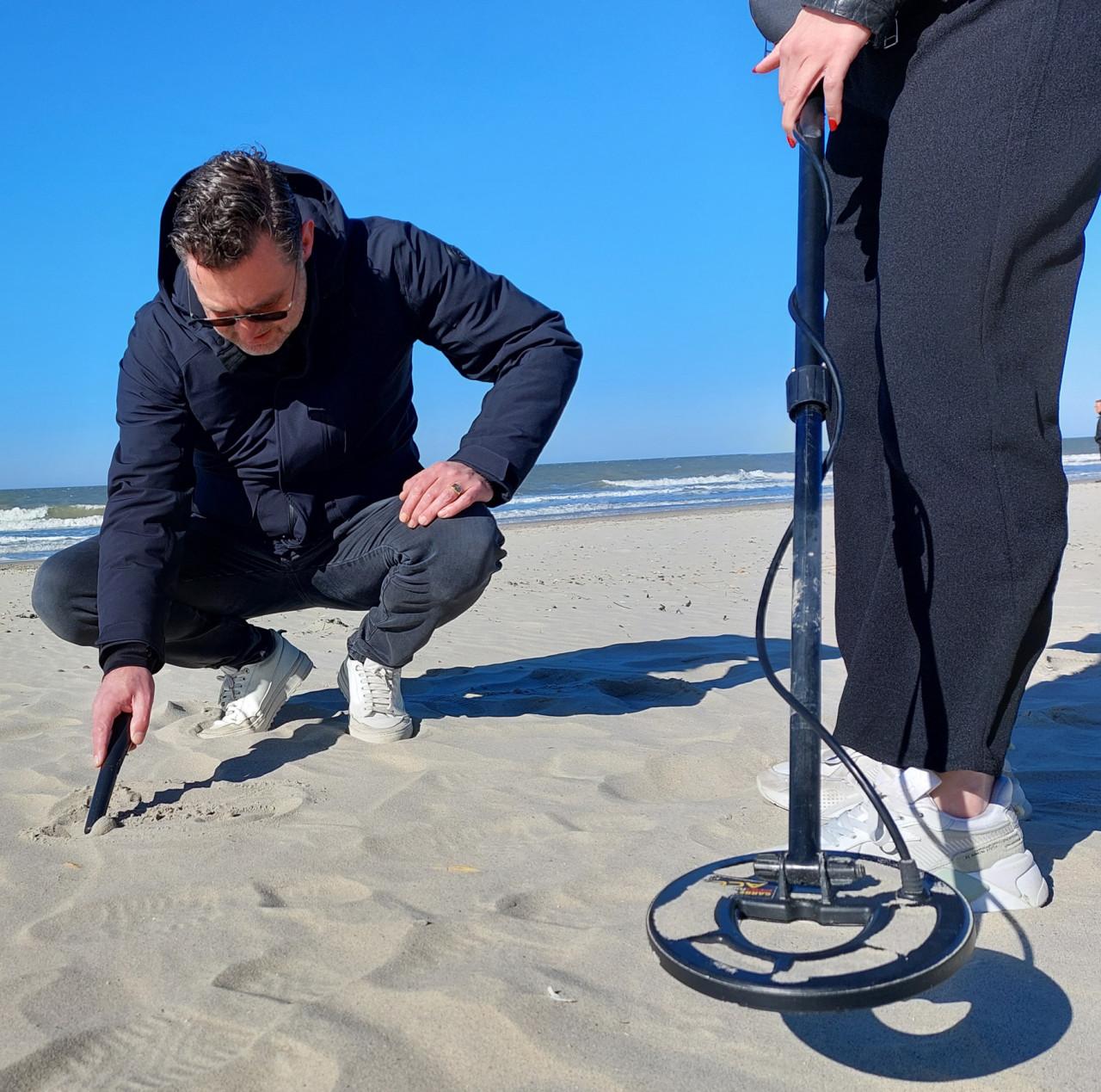 Cursusdagen metaaldetectie voor op strand- en landlocaties