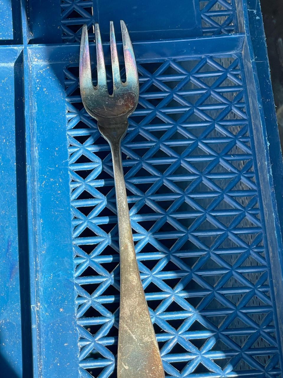 Diverse verzilverd bestek