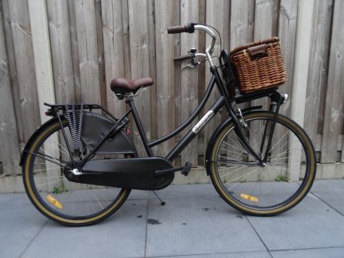 🚲 Popal Daily Dutch Meisjesfiets – 26 inch – 3 Versnellingen – Zwart 🖤