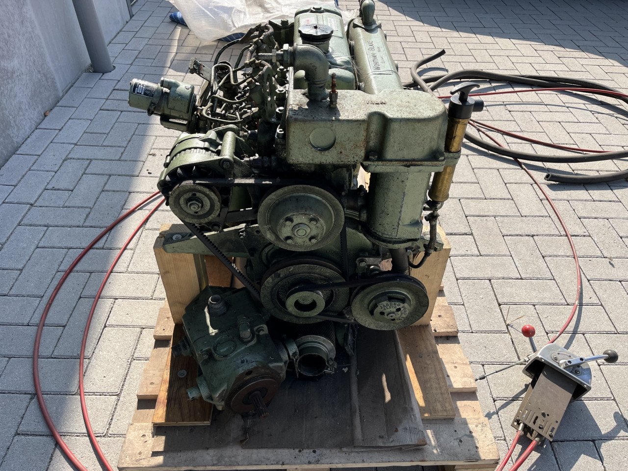 Scheepsdieselmotor