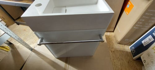 Toilet wastafel met meubel