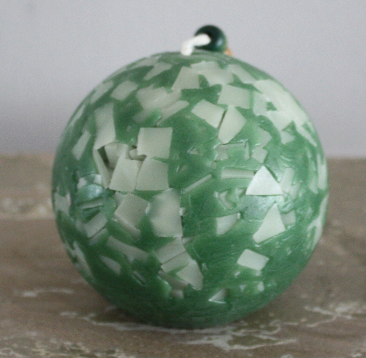 Nieuwe kaars groen tinten nr2