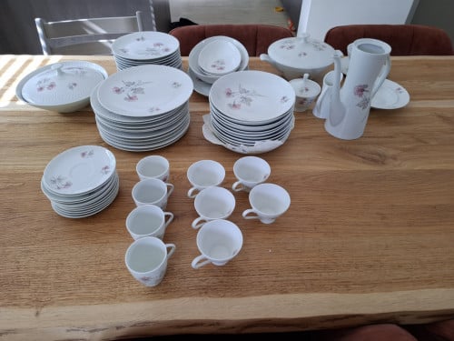 Antiek Porselein Servies (zeer uitgebreid) van Bavaria Edelstein zgan