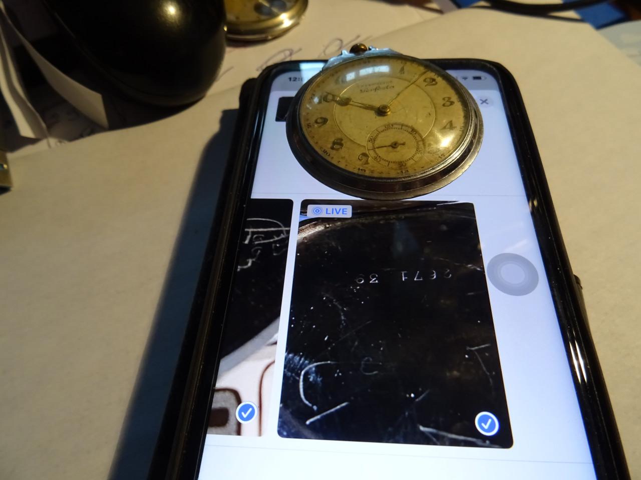 Te koop antieke zakhorloge voor de kenner zie foto s