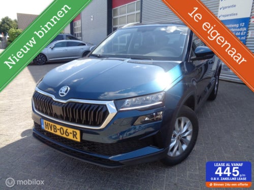 Skoda Karoq 1.0 tsi business edition/airco/stoel+stuur verw/full led/apple 