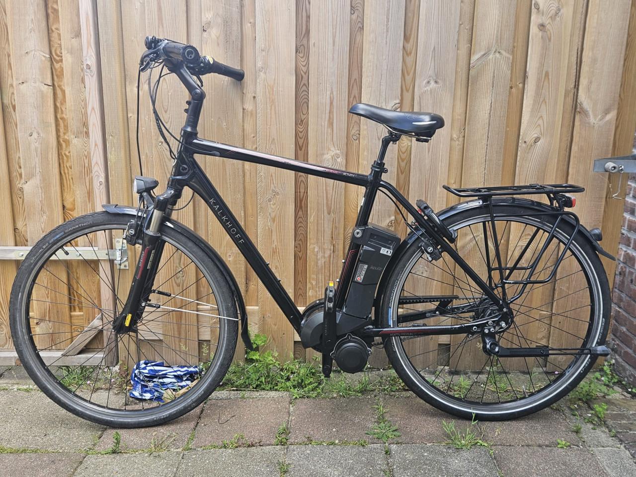 Prachtige Kalkhoff Agattu Premium elektrische fiets 650Wh belt