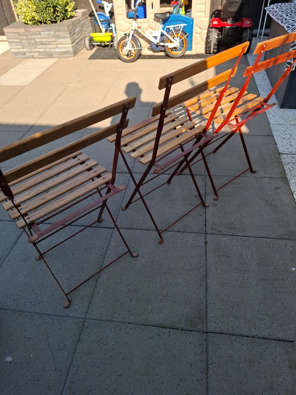 Bistro stoelen