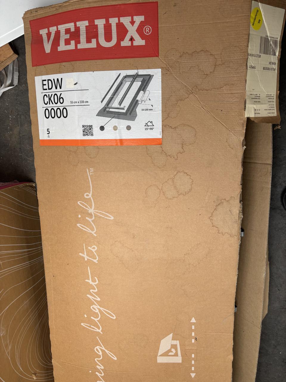 Velux GGL CK06 2070 Dakraam + EDW CK06 000- Nieuw in doos