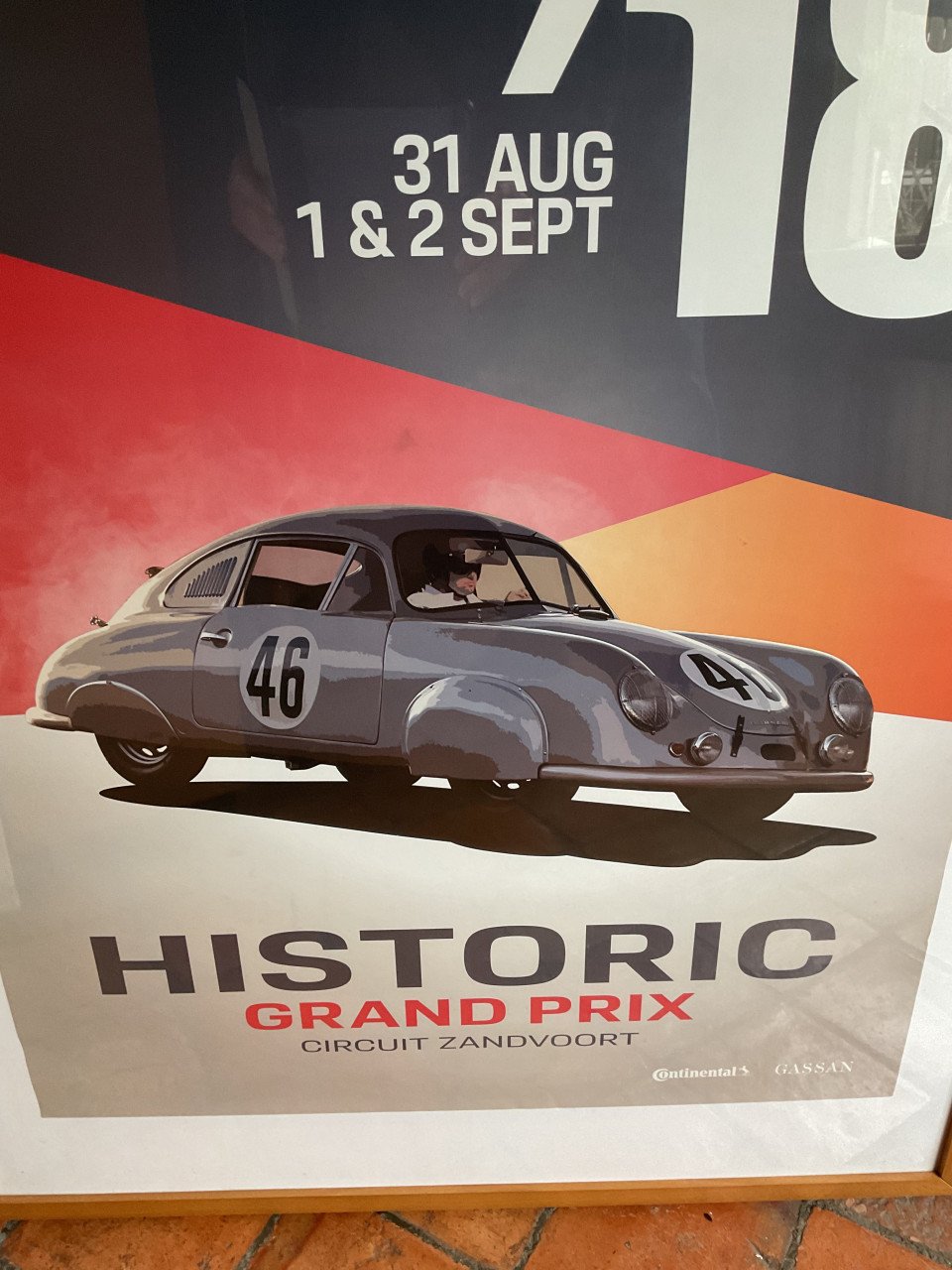 Porsche Historic G.P. Affiche