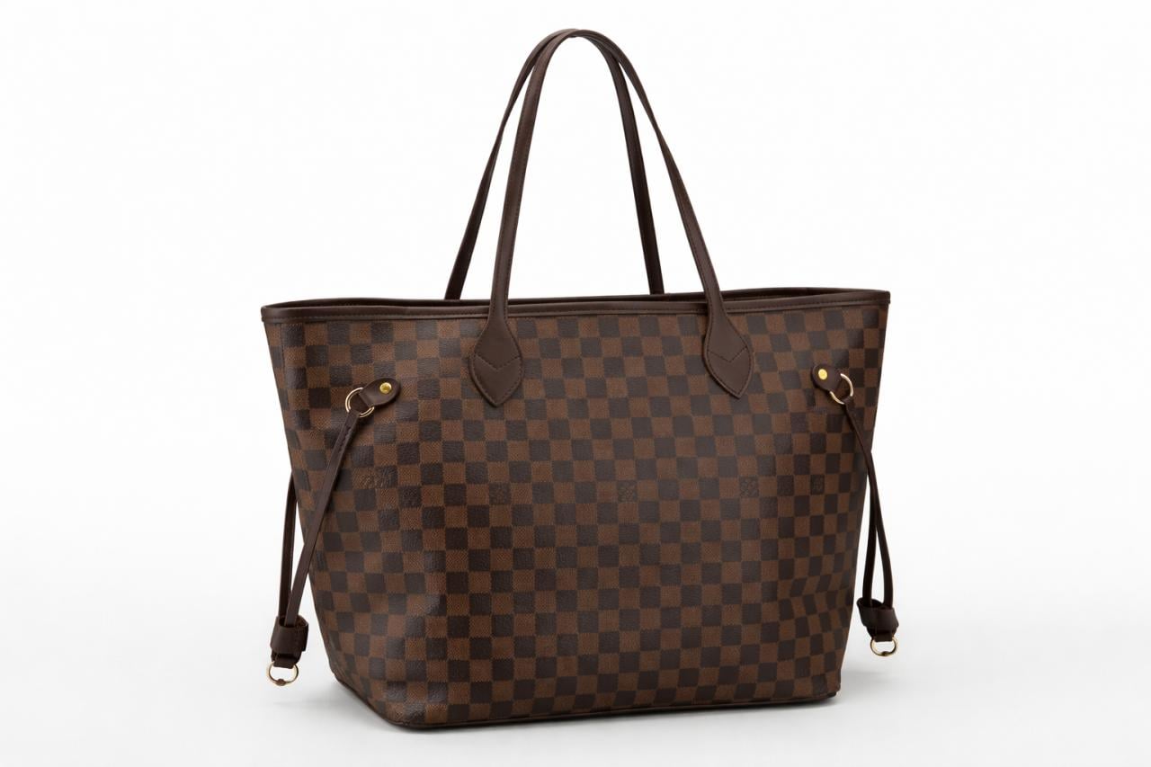 Stijlvolle Damier Ebene shopper – NIEUW